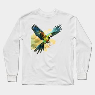 Military Macaw Long Sleeve T-Shirt